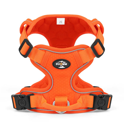 No Pull Dog Harness Pet Reflective Nylon Adjustable Medium Large Naughty Dog Vest Safety Vehicular Lead Walking Running