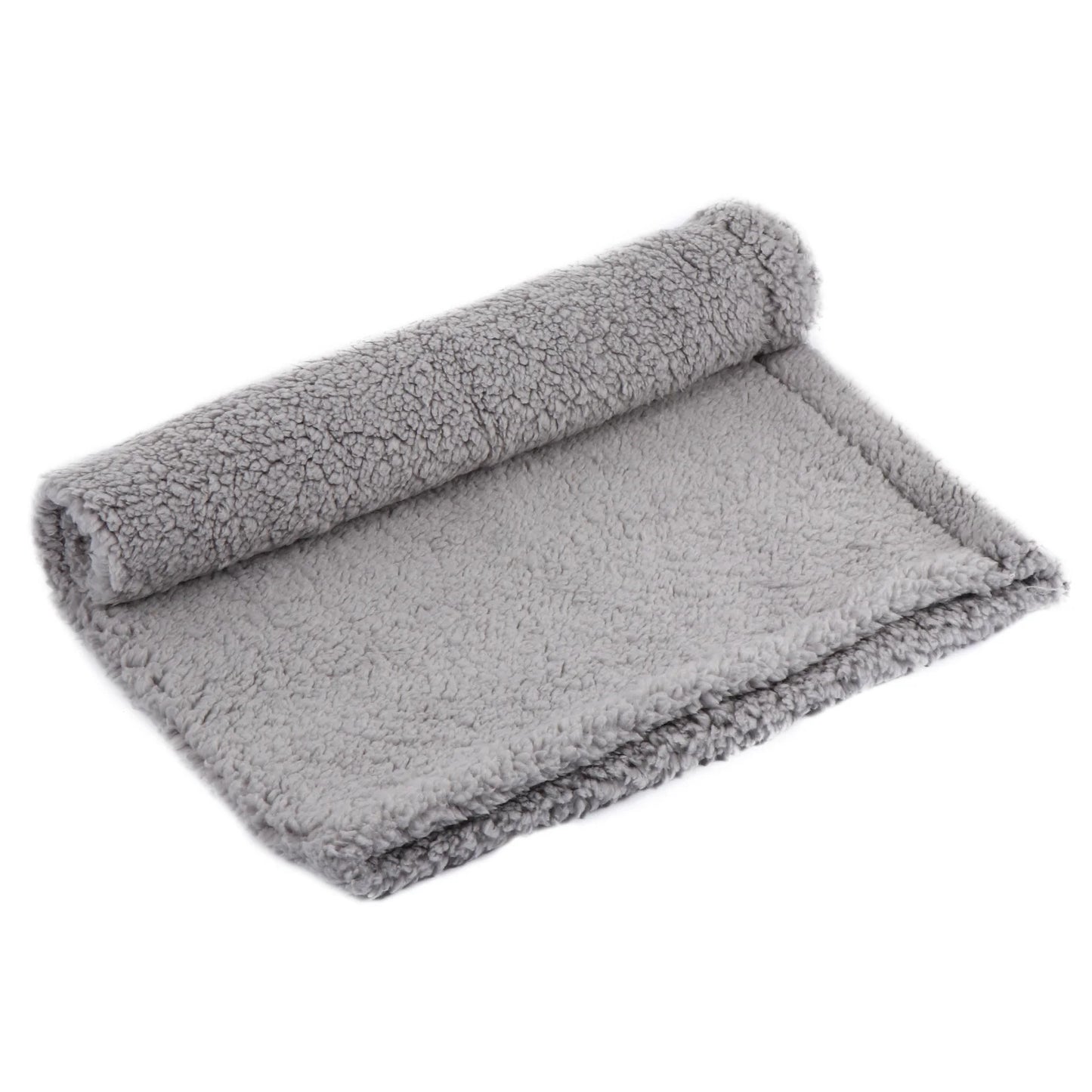Pet Dog Mat Warm Cashmere Blanket Soft Comfortable Bed Mat Suitable for Dogs Cats Multiple Places S Pet Blanket