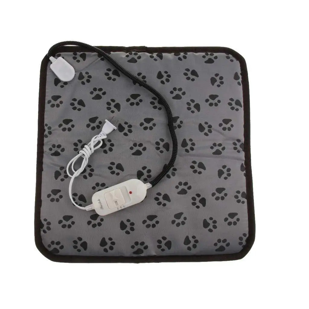 Pet Heated Mat Dog Temperature Adjustable Dog Heating Pad Waterproof Electric Heating Pad Timer Dog Sleeping Supply waterproof ﻿