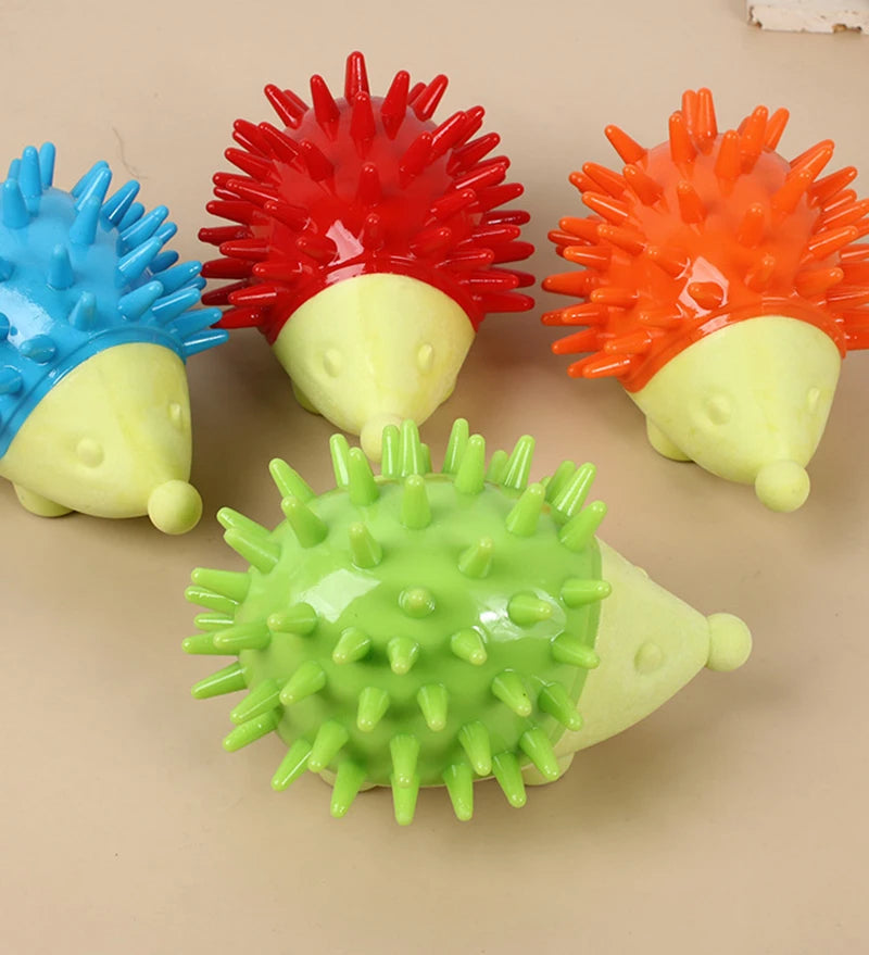 TPR Durable Pet Dog Chew Toys Animal Shaped Dog Squeak Toys Bite Resistant Puppy Teeth Cleaning Toy Dog Accessories