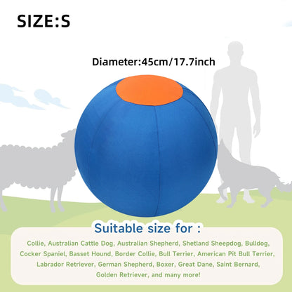 Dog Giant Toy Ball Large Pet Outdoor Training Supplies Children's Interactive Game Toys Interest Play Balls Dog Like Colors Ball