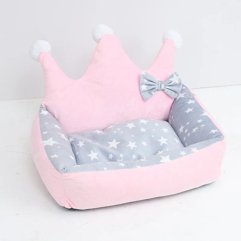 Pakeway Pink Pet Mat Dog Bed Easy To Clean Durable Canvas Foam Pet Mat