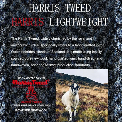 the TWEEDTREK HARNESS SET - Truelove Pet Harness Leash Set, Harris Tweed Fabric, No Pull Dog Vest Harness for Walking/Training, Adjustable, Easy Control