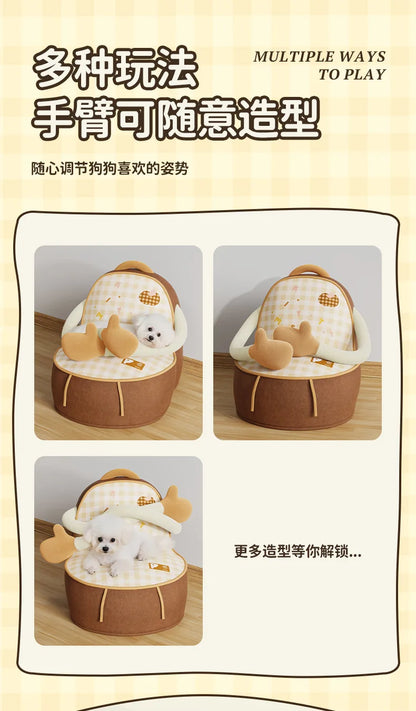 Four Seasons Universal Pet Nests Thickened and High Sand Hair Nest Cat Bed Dog Nests Wear-resistant Dog Mat Cat Nest Pet Product