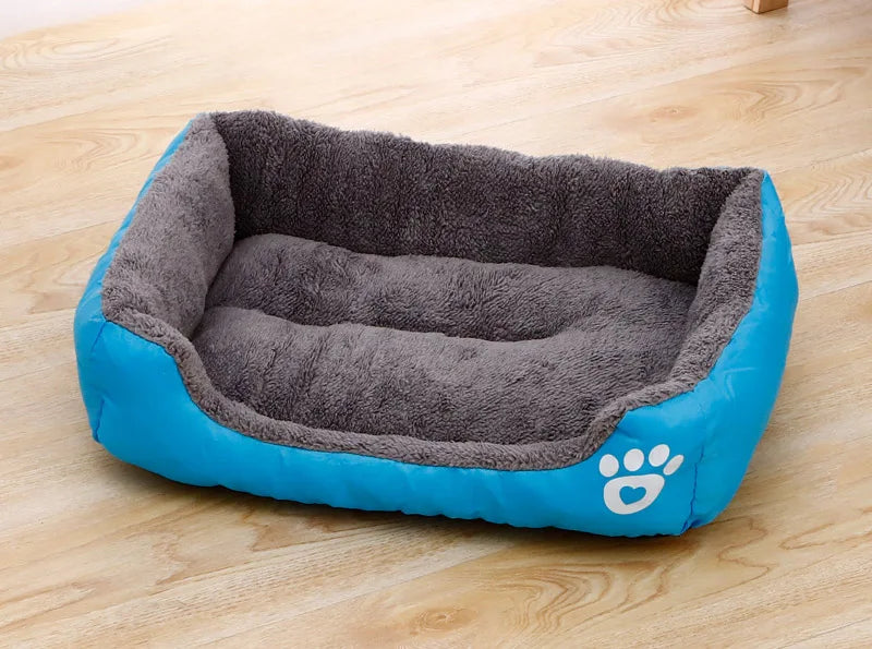Autumn And Winter Warm Pet Dog Cat Universal Beds Soft Cushion Couch Bed for for Small Medium Dog Plush Cozy Puppy Nest Mat Pad