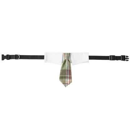 Adjustable Chic Pet Bandana with Bow Tie - Polyester Triangle Scarf & Drool Bib for Small to Large Dogs Perfect for Weddings