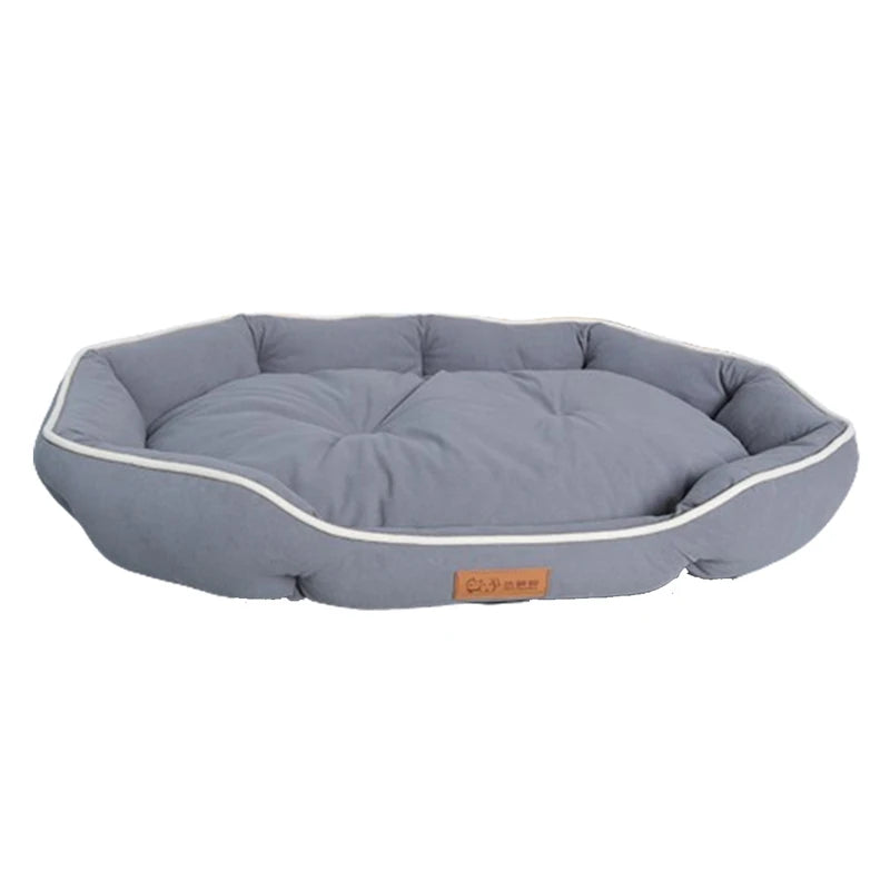 All-season Large Dog Bed House for Cats basket Elastic Big Space Dog Sofa Sleeping Mat Winter Warm Dog Cushion
