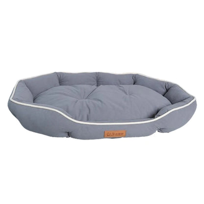 All-season Large Dog Bed House for Cats basket Elastic Big Space Dog Sofa Sleeping Mat Winter Warm Dog Cushion