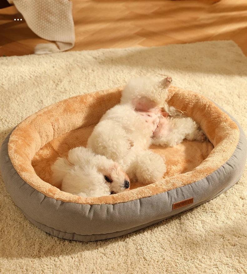 HOOPET Winter Comfortable Pet Mat Bed for Dogs Cats Fluff Sleeping Pad  Dog Sofa Cushion Pet Calming Dog Bed House Pet Supplies