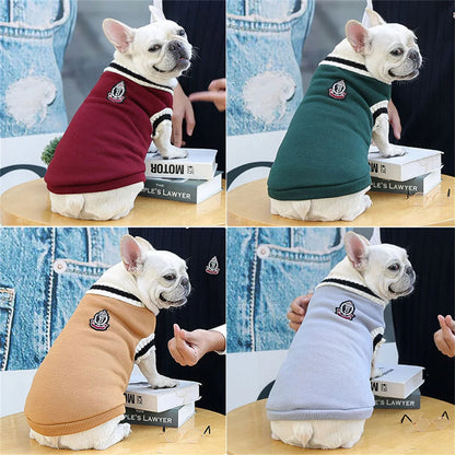 Cartoon Bear Dog Hoodies Cute Cotton Pet Dogs Clothes For Puppy Small Medium Dogs Sweatshirt Jacket French Bulldog Chihuahua