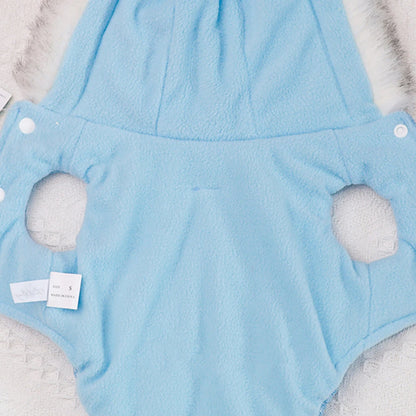 the PUFFY PRINCESS - Fashion Winter Dog Down Jacket, Warm Fleece Pet Coat for Small Dogs, Yorkshire Shih Tzu Luxury Fur Collar Puppy Clothes Outfits