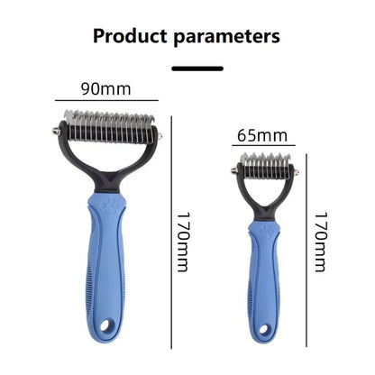 Pet Deshedding Brush Dog Hair Cats Comb Brush for Dog Grooming Shedding Supplies Short Hair Puppy Brush Large Dog Comb