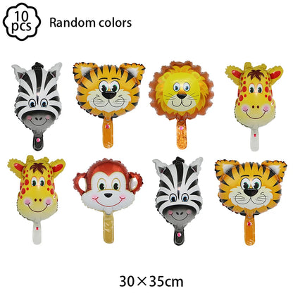 Jungle party Banner Garland Hanging swirls decor Jungle Wild One Birthday decor Safari Jungle Animals Birthday Party Decoration