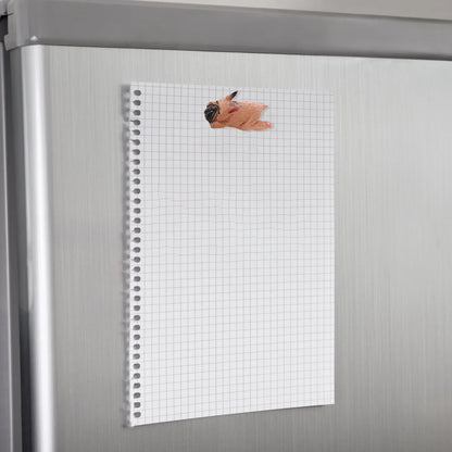 4Pcs Dog Fridge Magnets Cartoon Lying Dogs Resin Refrigerator Magnets Magnetic Clips for Home Office Photos Reminders