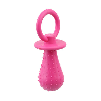 1pc Rubber Nipple Toys For Dog Pet  Resistant Chewing Teething  Small Cat Puppy Cleaning Bite Pet Products
