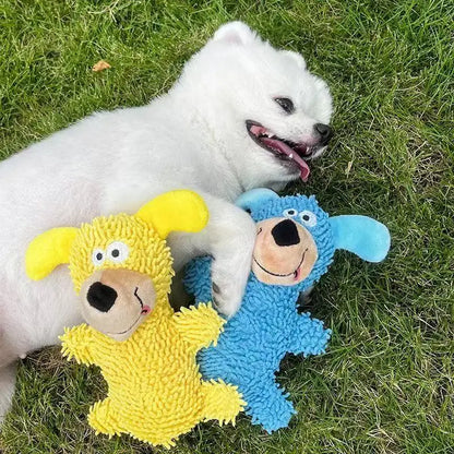 Squeaky Dog Toys Dogs Interactive Toys Make Dog Fondle Admiringly Chew Toy for Dog Pet Teeth Cleaning Bite Resistance Pet Toys