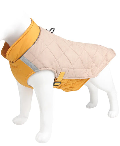 the WINTER DOG - Winter Dog Clothes, Waterproof Dog Vest Jacket for Small/Large Dogs, Warm Pet Dog Coat, Padded Clothes, French Bulldog Outfits