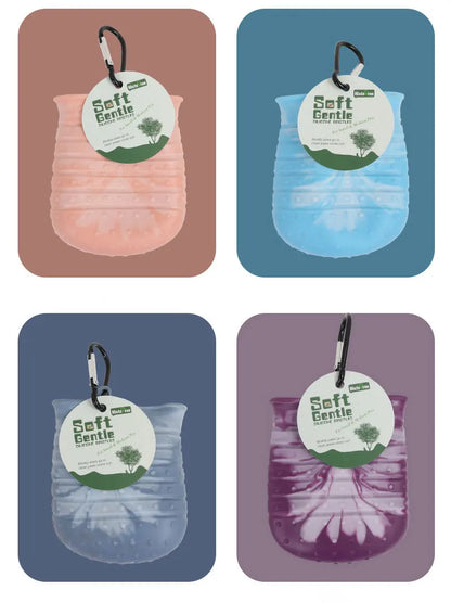 the SCRUBBER - Dog Foot Wash Cup, Portable Paw Clean Tools for Dogs, Large/Medium Dog Foot Washer, Scrubber Dog Muddy Dirty Paw Cleaning Cup 1pcs