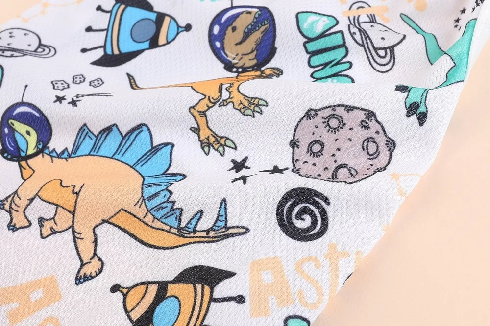 Cute Summer Pet Dog Cooling Vest Cartoon Soft Clothing Summer Casual Shirts Small Medium Large Dogs Puppy French Bulldog Clothes