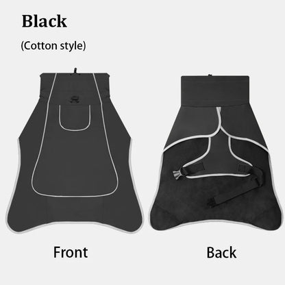 the HYDROHOUND WEATHER GUARD - Large Dog Pet Windbreaker, Dog Raincoat, Pet Storm Coat, Waterproof/Outdoor, Pet Outdoor Waterproof Clothes, Pets Raincoat Accessories