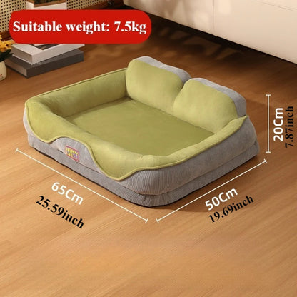 1PC Crystal Super Soft Corduroy Pet Products Cushions  Accessories Dog All Houses Supplies Things Accessory House Beds/cama Gato