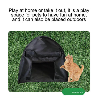 Portable Dog Tent Outdoor Foldable Outdoor Cat Sun Shelter Breathable Pet Sun Shelters For Anti-UV Comfortable Activity Space