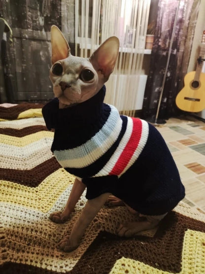 Dogs Sweater Winter Knitted Dog Jumpers For Small Large Dogs Designer Cat Chihuahua Warm Clothes For Small Breeds Dogs Christmas