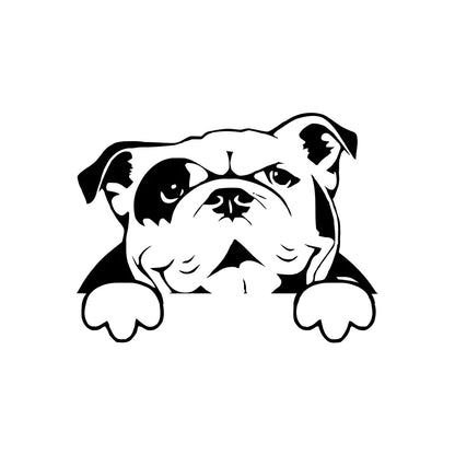 Cars Accessorie Decals Funny Dog With Name Car Decal Dogs Pet Animals Laptop Vinyl Sticker For Apple MacBook Pro/Air Decoration