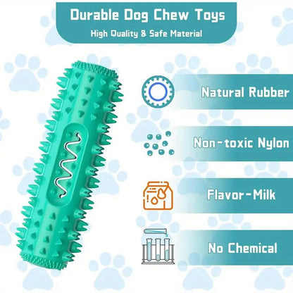 Vet-Approved Dental Chew Stick - 3-in-1 Cooling Toothbrush Toy for Small/Medium Dogs, Summer Teeth Cleaning & Gum Massage