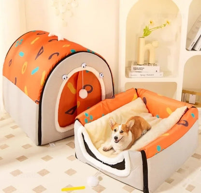 For Household Winter Dog Houses for Pet Shops Large Space Warmth Thicken Pet Cage Creative Comfortable Design House for Dogs