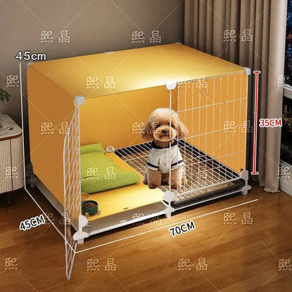 Kennel Luxury Large Space With Villa Dog Cage Small Dog Separation