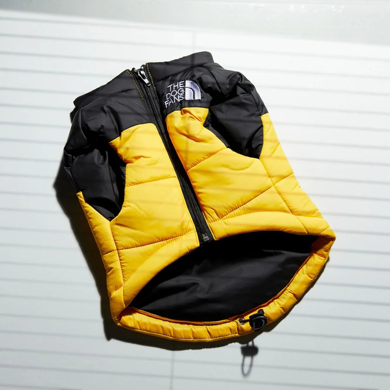 Dog Fans Punch Large Dogs Winter Warm Raincoat Anti Pet Cotton Clothing Windproof Rainproof Dog Coat