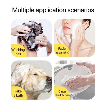 Yellow Duck Electric Foam Machine ,Handhold Automatic Soap Dispenser Foam Machine Launcher For Cat & Dog Bathing Pet Accessories