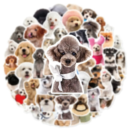 10/25/50pcs Graffiti Cute Dog Meme Stickers Animal Decals for DIY Decor Stationery Suitcase Water Bottle Phone Laptop Suitcase