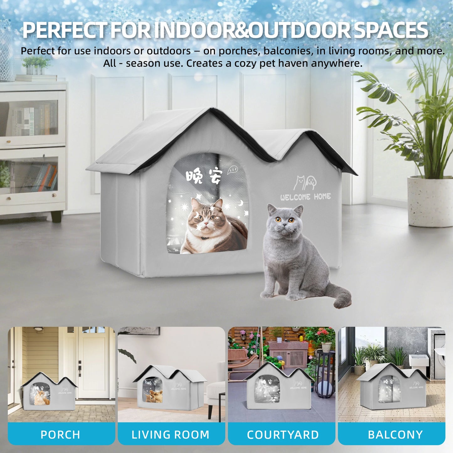 Cat Air Conditioning House Summer Cat Cooling Tool Nest Dog Ice House Dog Four Seasons Cat Pet Ice House