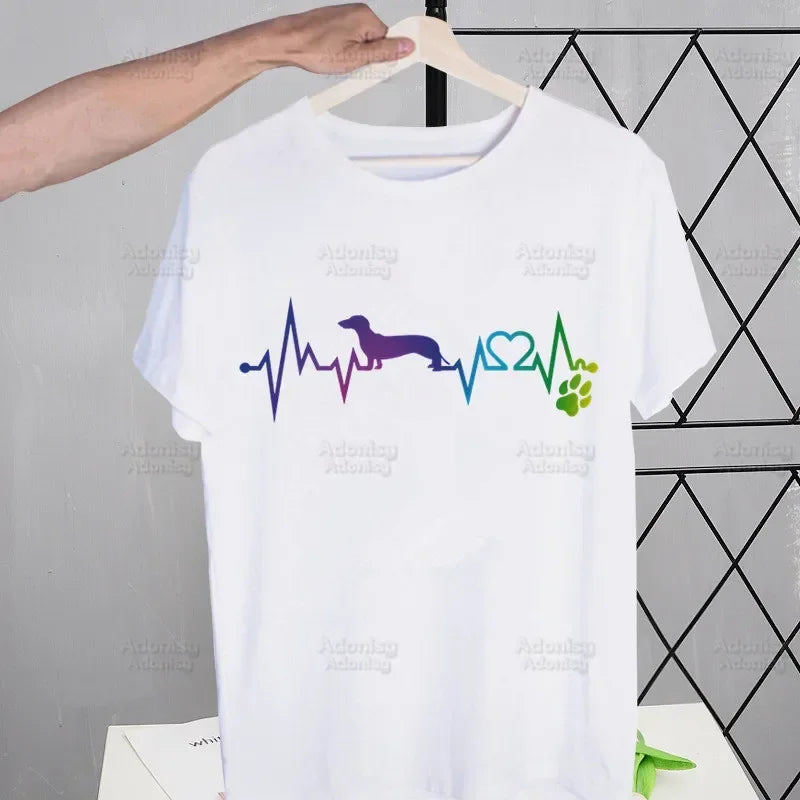 the DACHSHUND DOG CLUB - Anatomy Dachshund Dog - I Do What I Want T-Shirt, Men Retro Washed Tops Tees, Harajuku T-Shirt Streetwear Hip Hop Male T-Shirts