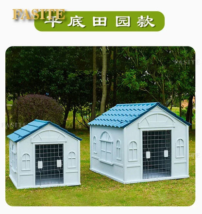 the BACKYARD DOG - Large Kennell Crate Doghouse, Accessories Playpens Outdoor Carrier, Doghouse Pet Supplies, Play Pen Mascotas Dog Furniture