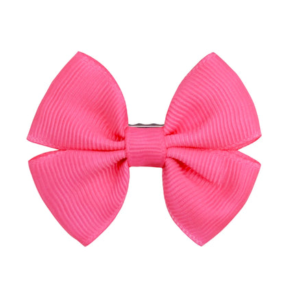 2PCS Solid Dog Bows Dog Hair Clips Pet Bowknot Doggly Hair Grooming Products For Puppy Kitten Dog Hair Barrette Pet Accessories