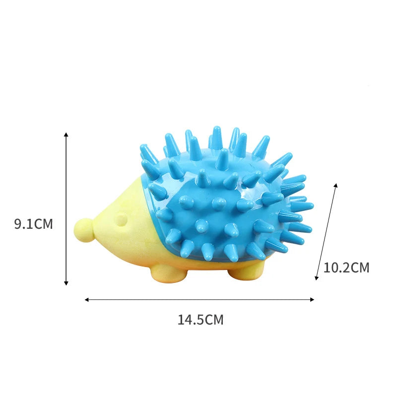 TPR Durable Pet Dog Chew Toys Animal Shaped Dog Squeak Toys Bite Resistant Puppy Teeth Cleaning Toy Dog Accessories