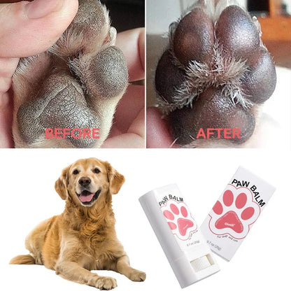 the PAW BALM - Paw Repair Balm for Dogs/Cats, Anti-Cracking Moisturizing Fast Acting Paw Protection, Natural Moisturizing Anti-Cracking Formula