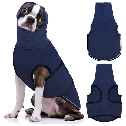 the CALMING VEST - Dog Anxiety Vest, Thunder Jacket for Large Dog, Calming Jacket with Hoodie, Dog Anxiety Jacket, Dog Hoodies for Noise