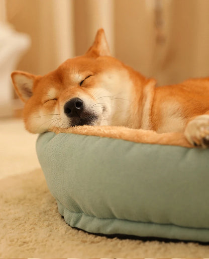 HOOPET Winter Comfortable Pet Mat Bed for Dogs Cats Fluff Sleeping Pad  Dog Sofa Cushion Pet Calming Dog Bed House Pet Supplies