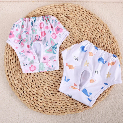 Female dog Cute Washable Male Dog Diapers, Reusable High Absorbency Leak-Proof Male Dog Diapers cat Physiological Pants
