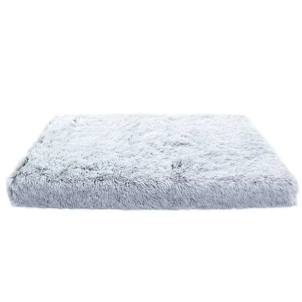 Soft Plush Dog Bed Cat Beds for Small Medium Large Dogs Removable for Cleaning Puppy Cushion Claming Dog Bed Dog Winter Supplies