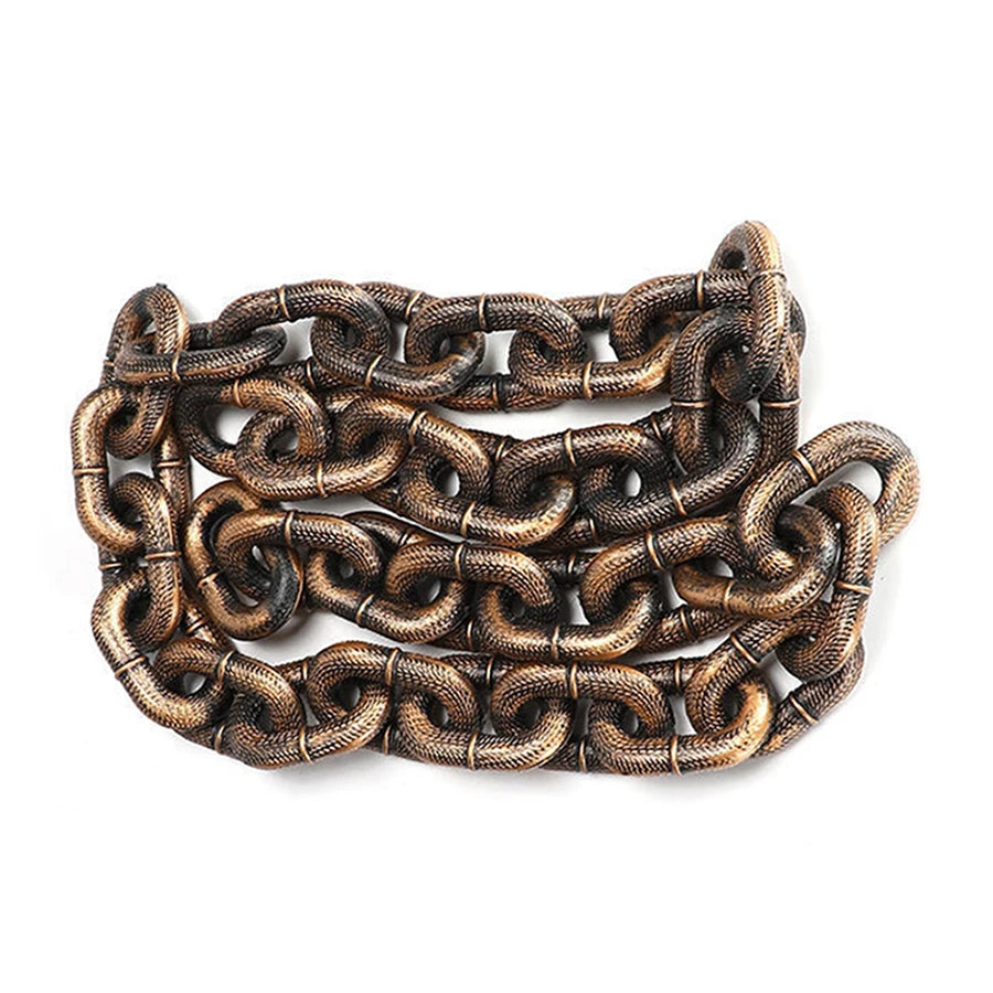 the IRONGRIP FUN CHAIN - Simulated Iron Chain, Dog with Dog Chain Traction Rope, Dog Rope, Funny Outdoor Plastic Thick Chain