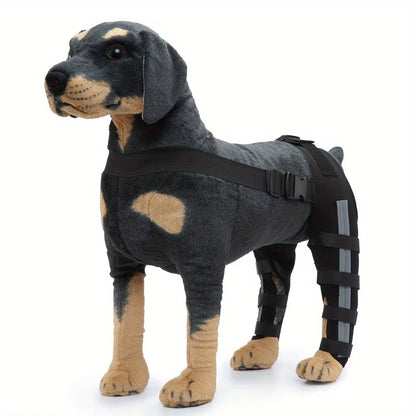 the MOBILITY AID BRACE - Pet Rear Leg Walking Brace - Senior Dog Post-Op Support Strap, Leg Protection & Mobility Aid