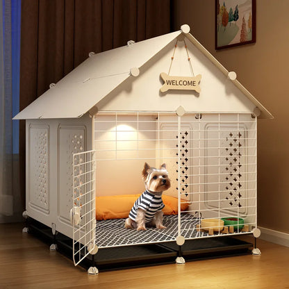 Dog Cage Small Dog Kennel One Room One Living Room One Bathroom Dog Villa Indoor Household With Toilet Bichon Teddy Only