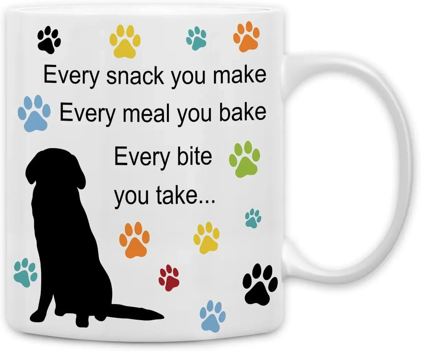 Dachshund mug, ceramic coffee cup, gift cup interesting Weiner dog cup coffee office home 320ML