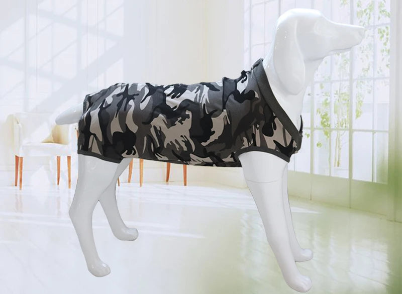 Modal Dog Recovery Clothing Pet Sterilization Surgery Suit  Anti Licking Wounds Dog Shirt for Large Dogs Four-legged Jumpsuit