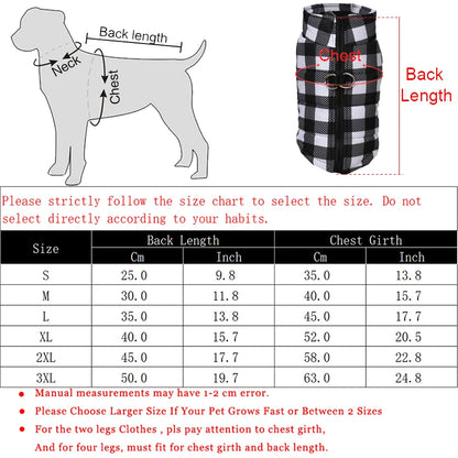 Pet Dog Clothes Vest for Small Medium Dogs Cats Autumn Winter Windproof Puppy Footprint Jacket Coat Bulldog French Pug Chihuahua